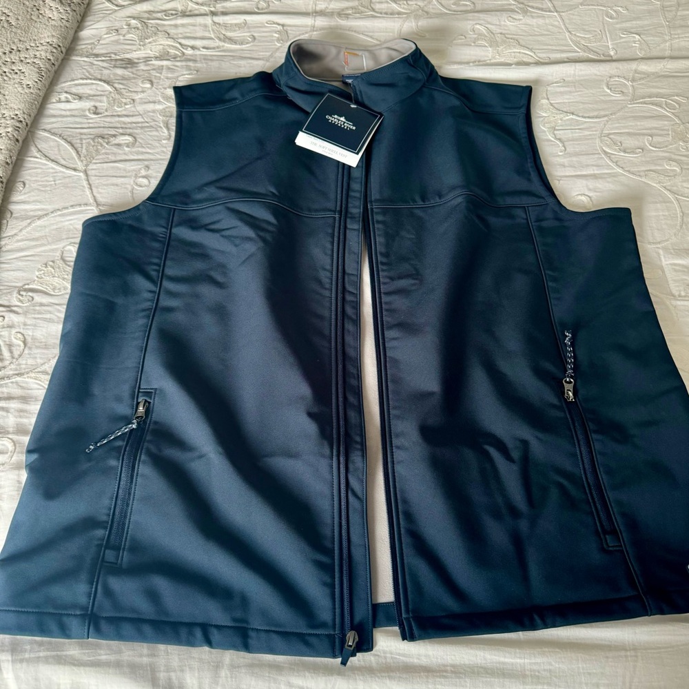 New Charles River soft shell men’s vest